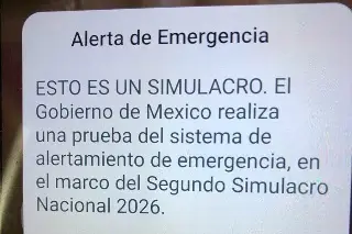 ¿Sentiste que se te paralizó el corazón? Sonó la alerta sísmica por simulacro en Veracruz