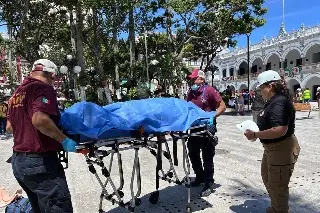 ¿Y si ocurriera un sismo? Palacio Municipal de Veracruz pone a prueba sus protocolos