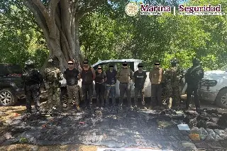 Enfrentamiento en Sinaloa deja 9 detenidos y aseguran arsenal