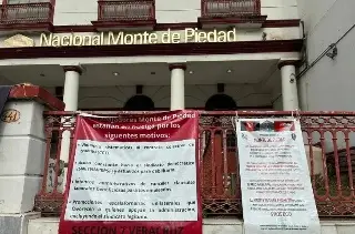 ¿Continua huelga del Monte de Piedad en Veracruz?