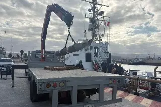 Marina revela detalles sobre el torpedo hallado en Baja California