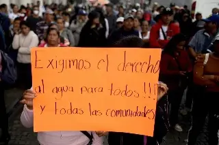 Que no sea una disputa política: el llamado de Manuel Huerta sobre conflicto por el agua