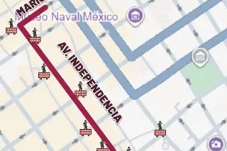 Tome precauciones; Cerrarán calles del Centro de Veracruz; checa horario y recorrido