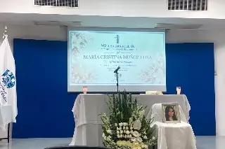 Realizan misa en memoria de MariCris, víctima de feminicidio en Veracruz