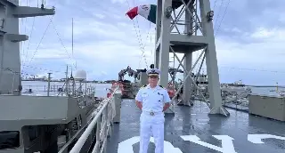 De popa a proa: así puedes recorrer el ARM Tabasco durante su visita a Veracruz