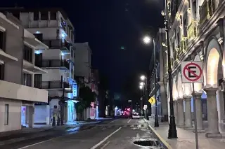 Semáforos sin funcionar en Veracruz 