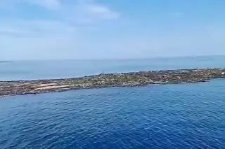 Video: Mega palizada de 5 kilómetros amenaza arrecifes de Veracruz