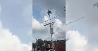 Prueba alarmas en Poza Rica ante riesgo de inundaciones por lluvias (VIDEO)