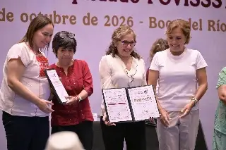 FOVISSSTE liquida créditos de vivienda a 535 trabajadores y pensionados de Veracruz