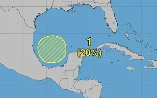 Alertan de baja presión frente a Veracruz