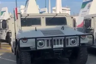 Buques, helicópteros y drones toman el Centro de Veracruz previo al gran desfile