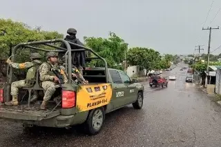 Despliegan Plan DN-III-E en el norte de Veracruz por lluvias