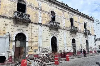 ¿Qué harán con él? Comienzan maniobras en emblemático ex convento de Veracruz