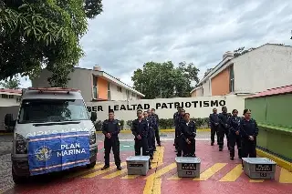 Activan Plan Marina por lluvias al norte de Veracruz
