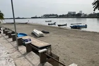 Marea baja deja pérdidas en la pesca de robalo en Boca del Río