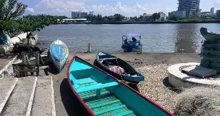 Suspenden paseos en lancha en Boca del Río; esto hicieron para proteger sus embarcaciones