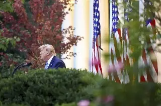 Trump insiste en que los cárteles controlan México y afirma que se lo dijo a Sheinbaum