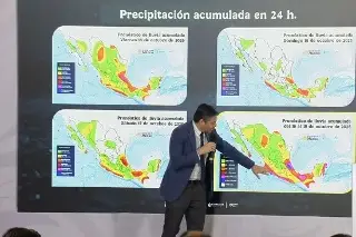 Alertan en la mañanera por norte de hasta 120 km/h y lluvias en Veracruz; esto piden 