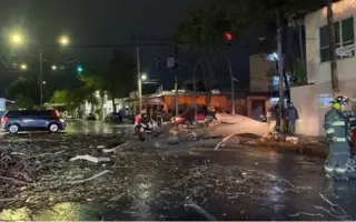 Hay Alerta Gris por lluvias y tormentas intensas: Nahle pide extremar precauciones