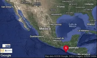 Sismo de magnitud 5.1 se registra en Ciudad Hidalgo, Chiapas