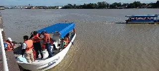 Continúa búsqueda de joven que habría caído al río Tuxpan desde el puente Tenechaco