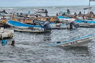 Se hunde otra lancha en Veracruz; así ocurrió