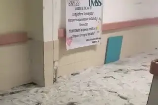 Tormenta con extraño granizo inunda hospital del IMSS (+Video)