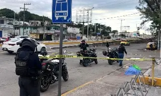 Moviliza a policías y paramédicos muerte de un hombre en calles de Veracruz