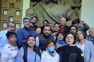 Trabajadores del IMSS confirman mega marcha