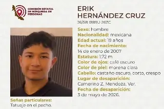 ¡Casi seis meses de búsqueda terminaron en dolor! Hallan muerto a joven de Veracruz