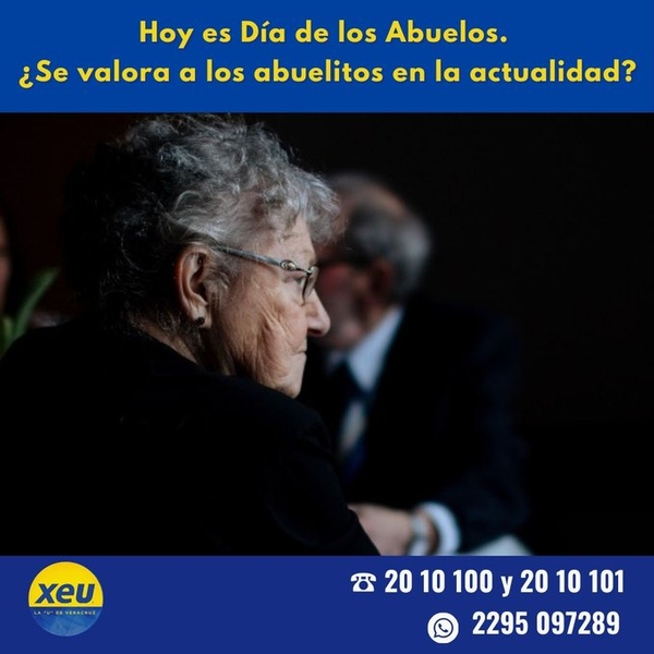 Imagen  #SondeoXEU Hoy es #di?adelosabuelos. ¿Se valora a los abuelitos en la actualidad?