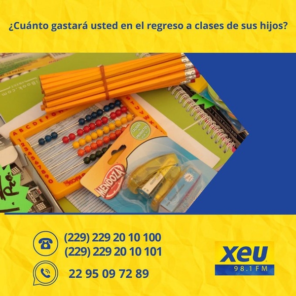 Imagen Cuánto gastará usted en el regreso a clases de sus hijos?