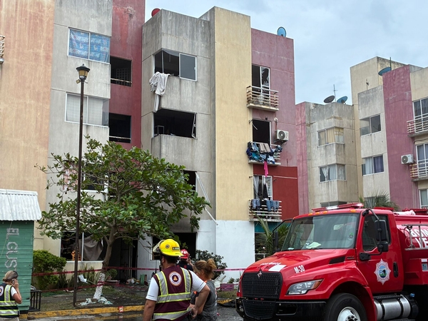 Imagen Una explosión por acumulación de gas dejó personas lesionadas y varios departamentos dañados en Rincón de Palma Real, Veracruz. ¿Sabes cómo prevenir una tragedia así en tu casa?