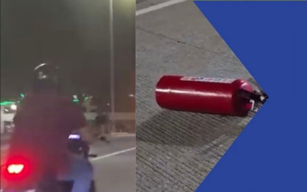 Imagen El Ayuntamiento de Boca del Río denunciará a motociclistas que participaron en los disturbios del fin de semana, cuando utilizaron extintores para agredir a agentes de tránsito y automovilistas. ¿Qué opinas?